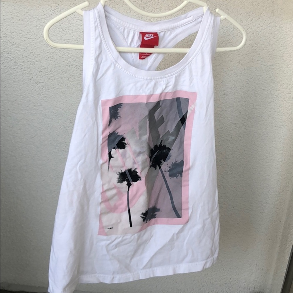 Nike palm tree tank